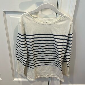 EUC The Striped Sheep long sleeved tshirt size 8/9Y
